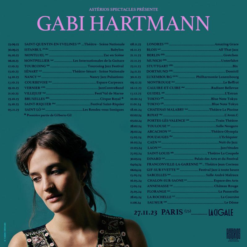 Gabi Hartmann - La tournée